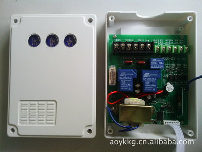 【電動伸縮門臺式搖控器、控制器、百勝電機專用伸縮門控制器】價格,廠家,圖片,發射器、接收器,深圳市奧圣科技發展-